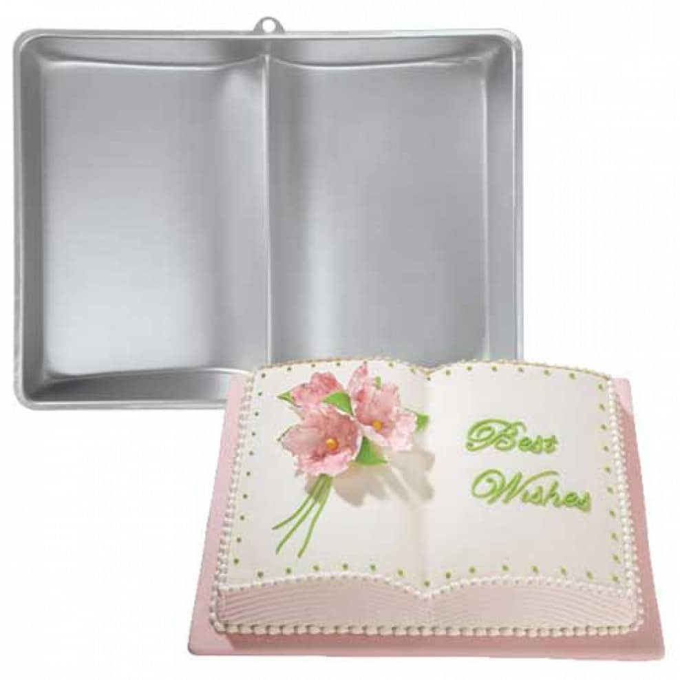 Wilton Backform Buch XL online kaufen Wilton Backform Nummer 1, XL, Aluminium | MEINCUPCAKE Shop